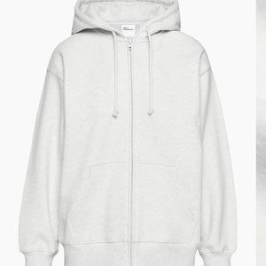 Aritzia TNA boyfriend zip up hoodie